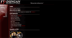 Desktop Screenshot of dunganproductions.com