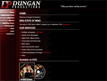 Tablet Screenshot of dunganproductions.com